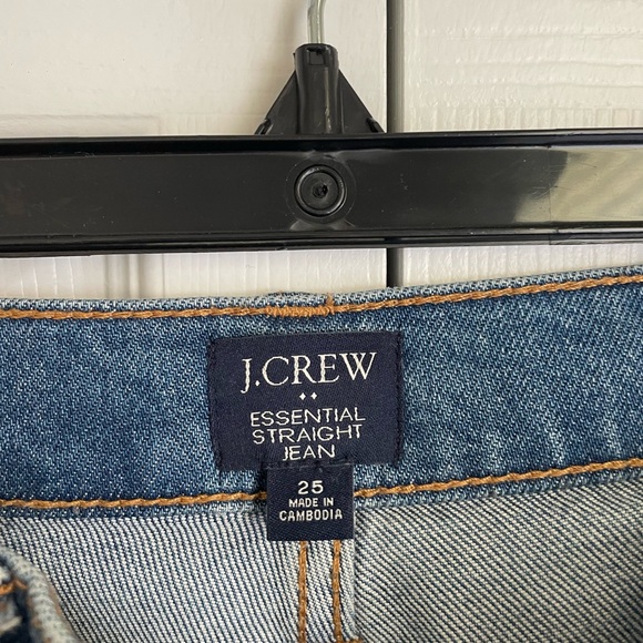 J Crew Essential Straight Jeans - Picture 2 of 3